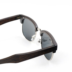 Women's Sunglasses Black Wood Handmade