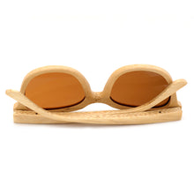 Load image into Gallery viewer, Women's Sunglasses Natural Bamboo Retro