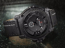 Load image into Gallery viewer, Men's Sport Watches Leather Strap Waterproof