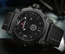 Load image into Gallery viewer, Men's Sport Watches Leather Strap Waterproof