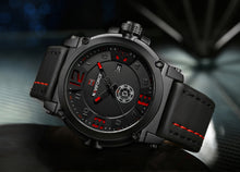 Load image into Gallery viewer, Men's Sport Watches Leather Strap Waterproof