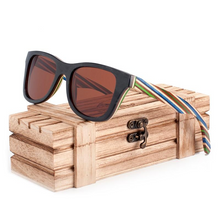 Load image into Gallery viewer, Women's Sunglasses Nature Wooden