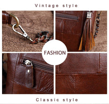 Load image into Gallery viewer, Luxury Flap Bags Tassel Designer Handbag Vintage