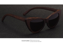 Load image into Gallery viewer, Women's Sunglasses Wooden