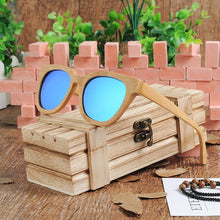 Load image into Gallery viewer, Women&#39;s Sunglasses Polarized Gift With Wooden Box