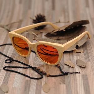 Women's Sunglasses Polarized Gift With Wooden Box