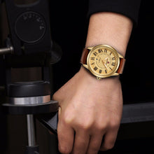 Load image into Gallery viewer, Men's Watches Leather Wristwatch Waterproof