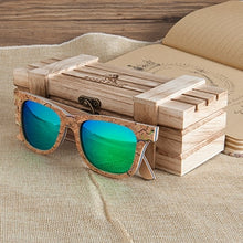 Load image into Gallery viewer, Women's Sunglasses Wood Luxury Polarized