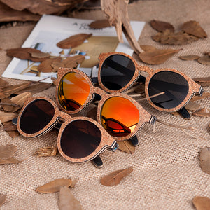 Women's Sunglasses Handwork Retro Wooden