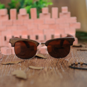 Women's Sunglasses Original Ebony Wooden Handmade
