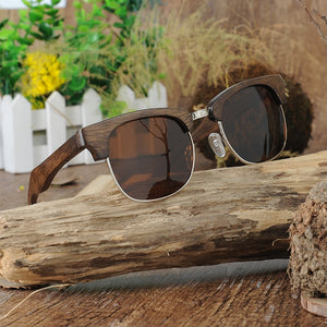 Women's Sunglasses Original Ebony Wooden Handmade