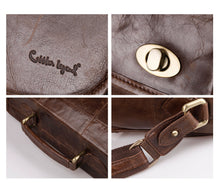 Load image into Gallery viewer, Men's Genuine Leather Business Handbag Big Briefcase