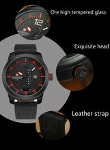Load image into Gallery viewer, Men&#39;s Casual Leather Wristwatch