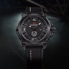 Load image into Gallery viewer, Men's Leather Strap Waterproof Wristwatch