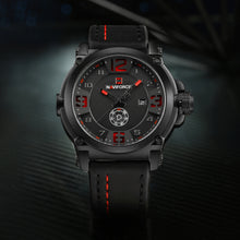 Load image into Gallery viewer, Men's Leather Strap Waterproof Wristwatch