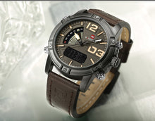 Load image into Gallery viewer, Men&#39;s Watches Leather Waterproof