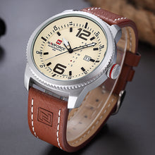 Load image into Gallery viewer, Men's Quartz Leather Wrist Watch
