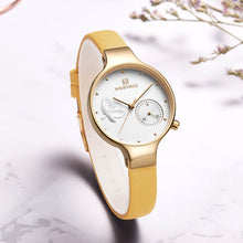 Load image into Gallery viewer, Women's Fashion Thin Leather Wristwatch