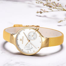 Load image into Gallery viewer, Women's Fashion Thin Leather Wristwatch