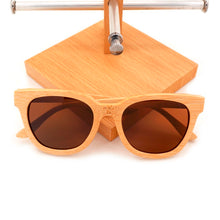 Load image into Gallery viewer, Women&#39;s Sunglasses Natural Bamboo Retro