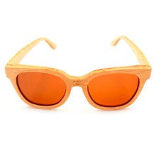 Load image into Gallery viewer, Women's Sunglasses Natural Bamboo Retro