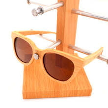 Load image into Gallery viewer, Women's Sunglasses Natural Bamboo Retro