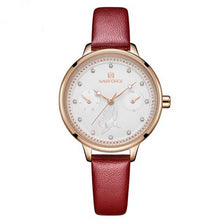Load image into Gallery viewer, Women&#39;s Fashion Thin Leather Wristwatch