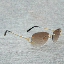 Load image into Gallery viewer, Men's Sunglasses Rimless Eyewear