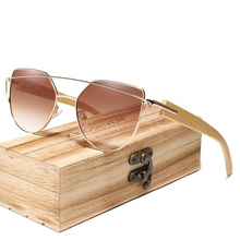 Load image into Gallery viewer, Men's Sunglasses Handmade Wood