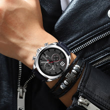 Load image into Gallery viewer, Men's Analog Waterproof Multifunction Watch