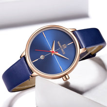 Load image into Gallery viewer, Women's Fashion Thin Leather Strap Wristwatch