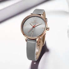 Load image into Gallery viewer, Women's Fashion Thin Leather Wristwatch