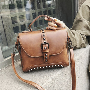 Hobos Handbag Leather Shoulder Casual