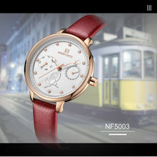 Load image into Gallery viewer, Women&#39;s Fashion Thin Leather Wristwatch