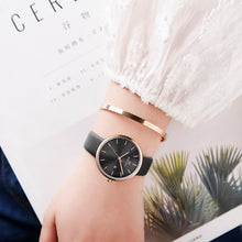 Load image into Gallery viewer, Women's Fashion Thin Leather Wristwatch