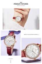 Load image into Gallery viewer, Women's Fashion Thin Leather Wristwatch
