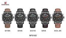 Load image into Gallery viewer, Men&#39;s Waterproof Quartz Watches LED Analog