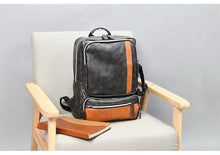 Load image into Gallery viewer, Men&#39;s Backpack Leather Two Choices