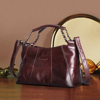 Genuine Leather Luxury Shoulder Bag