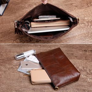 Luxury Flap Bags Tassel Designer Handbag Vintage