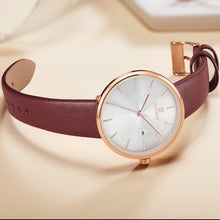 Load image into Gallery viewer, Women's Fashion Thin Leather Wristwatch
