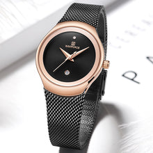 Load image into Gallery viewer, Women&#39;s Watches Fashion Waterproof Black Gold