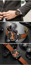 Load image into Gallery viewer, Men's Chronograph Wrist Clock