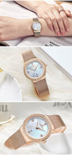 Load image into Gallery viewer, Women&#39;s Watches Fashion Gold Stainless Steel
