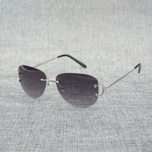 Men's Sunglasses Rimless Eyewear