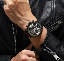 Load image into Gallery viewer, Men's Military Leather Waterproof