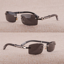 Load image into Gallery viewer, Men&#39;s Sunglasses Wooden brown Frameless