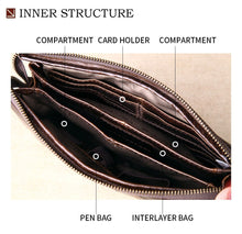 Load image into Gallery viewer, Genuine Leather Large Capacity for Male